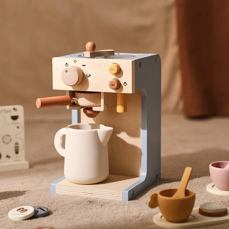 Café Dream Wooden Coffee Maker Playset