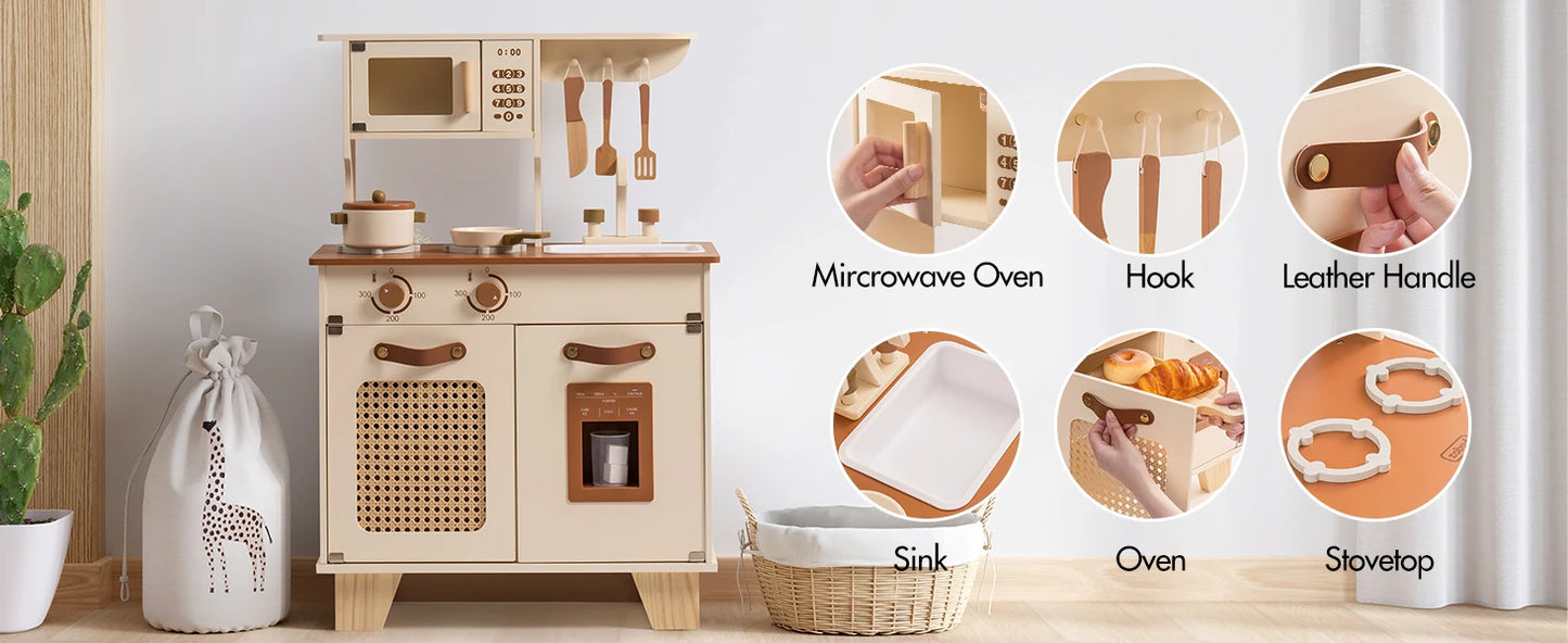 Mini Masterchef Wooden Kitchen Playset