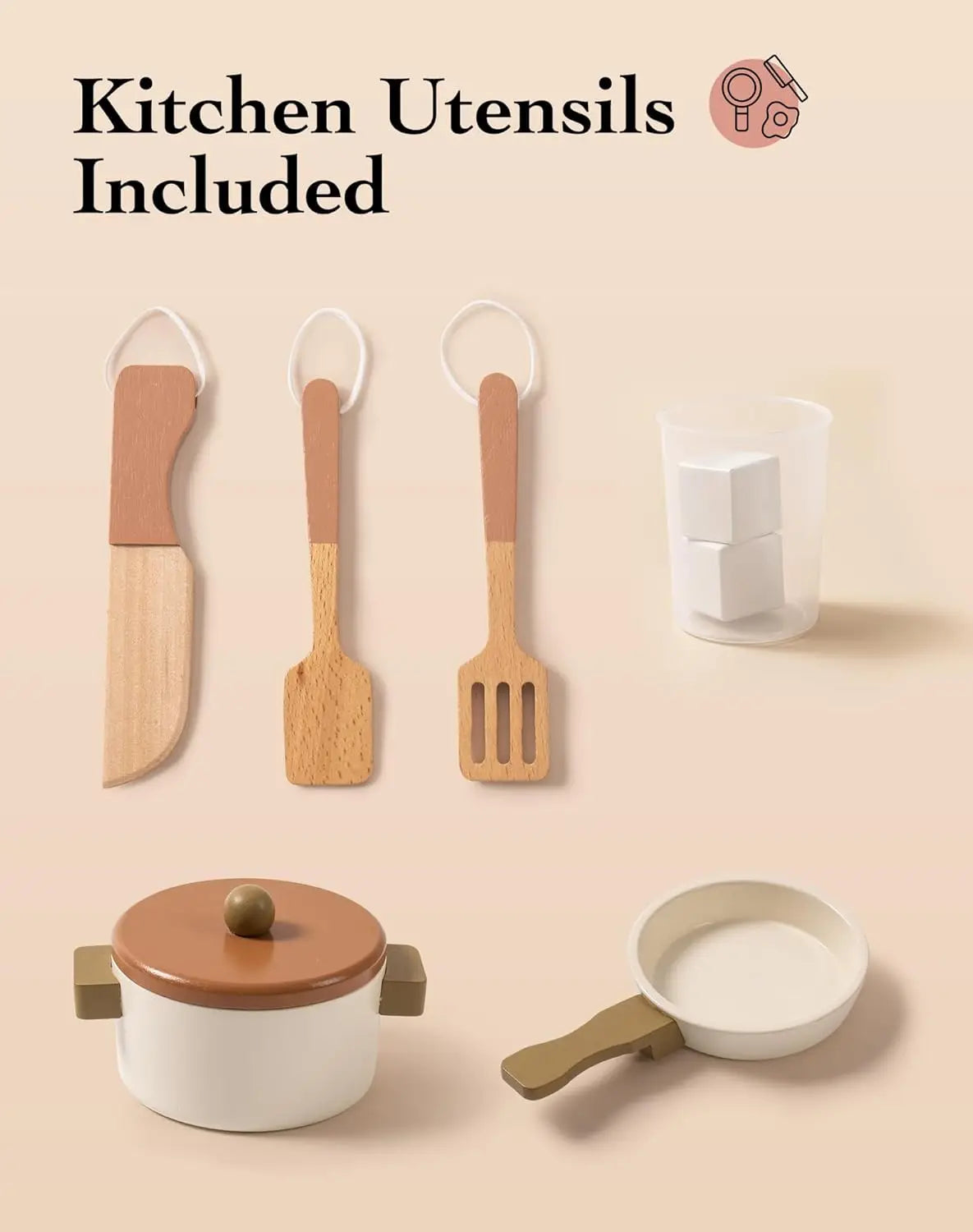 Mini Masterchef Wooden Kitchen Playset