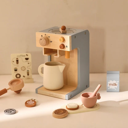 Café Dream Wooden Coffee Maker Playset