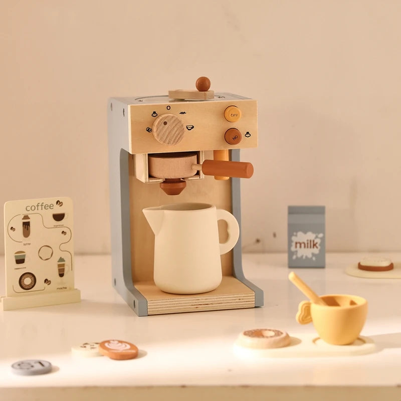 Café Dream Wooden Coffee Maker Playset