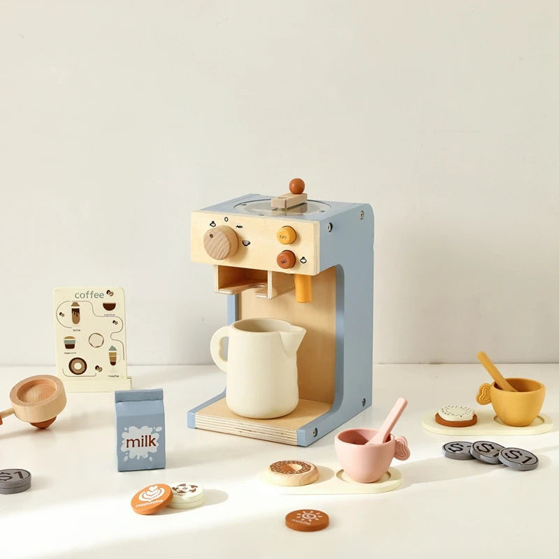 Café Dream Wooden Coffee Maker Playset