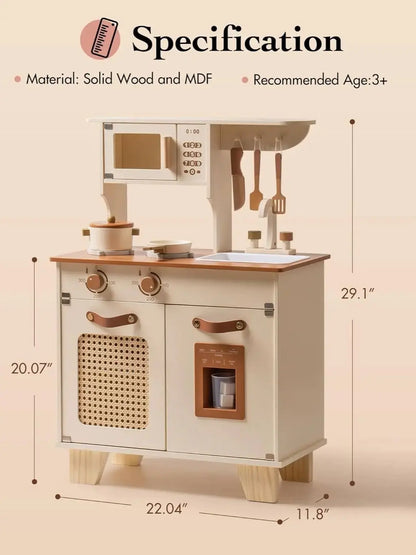 Mini Masterchef Wooden Kitchen Playset